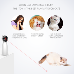 intelligent cat laser toy - smart cat toys - marvelofficial.store
