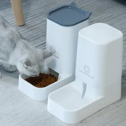 Food and water cat automatic feeder - smart cat toys - marvelofficial.store