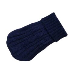 cat blue knitted jumper