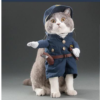 Police cosplay costume for cat - smart cat toys - marvelofficial.store