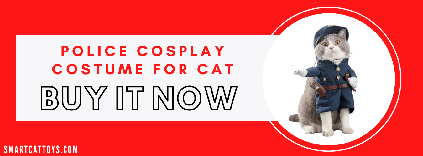Police cosplay costume for cat BUY NOW 