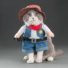 Sheriff cosplay costume for cat - marvelofficial.store