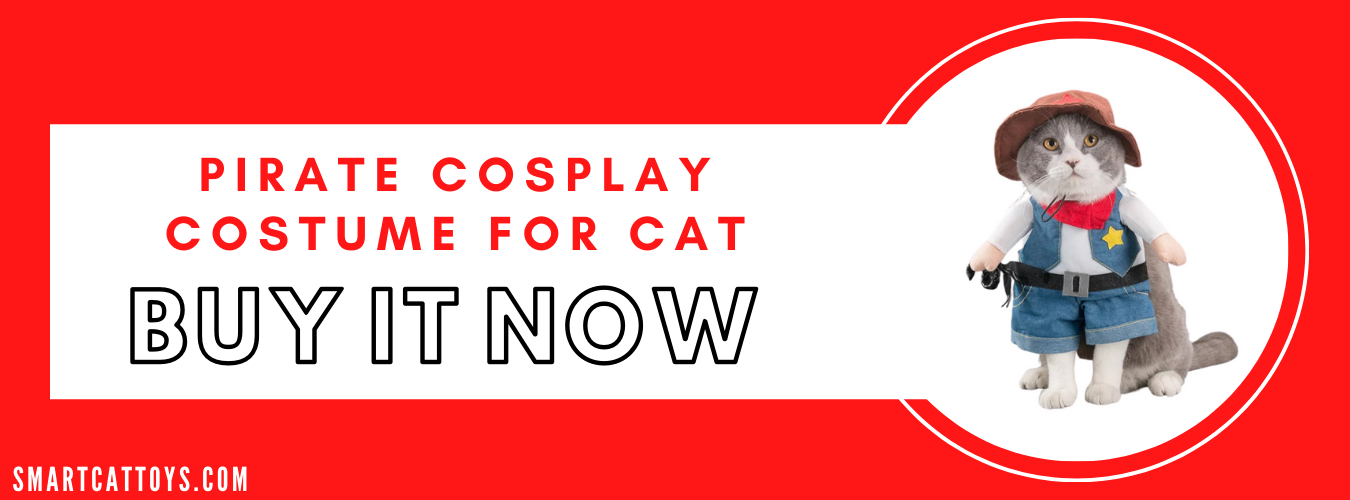 Sheriff cosplay costume for cat buy now - smart cat toys