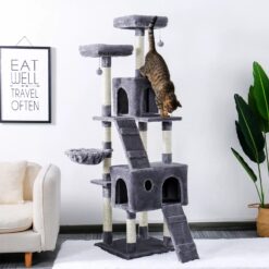 180 cm high multi level cat tree - marvelofficial.store - smart cat toys