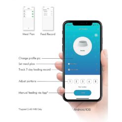 Control the smart feeder with the APP