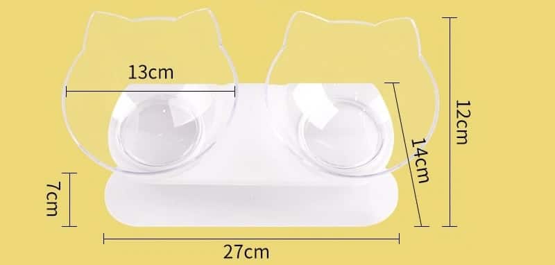 size Orthopedic elevated bowls