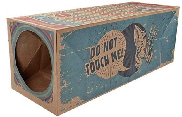 eco-friendly Kraft paper foldable cat tunnel 