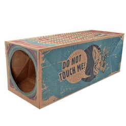 Kraft paper foldable cat tunnel - smart cat toys - marvelofficial.store