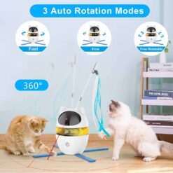 Alternative view of 3-in-1 interactive smart cat toy