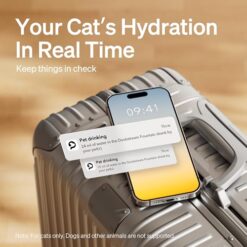 PETLIBRO Cat Water Fountain – 2.5L Stainless Steel, WiFi Smart Pet Dispenser with App Control - marvelofficial.store - best cat toys and cat accessories