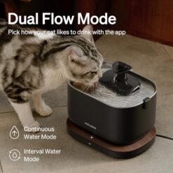 PETLIBRO Cat Water Fountain – 2.5L Stainless Steel, WiFi Smart Pet Dispenser with App Control - marvelofficial.store - best cat toys and cat accessories