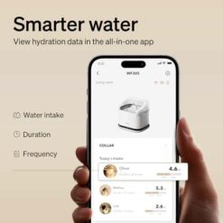 PETLIBRO RFID Cat Water Fountain – 3L Multi-Cat Dispenser, WiFi App Control, 2 Collar Tags - marvelofficial.store - best cat toys and cat accessories