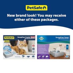 PetSafe ScoopFree Smart Self-Cleaning Cat Litter Box – WiFi & App-Controlled, Crystal Litter, Disposable Tray, Odor Control - marvelofficial.store - best cat toys and cat accessories