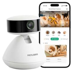 PETLIBRO AI Pet Camera – 360° Cat Cam, 1080p WiFi Camera with App, 2-Way Audio, Night - marvelofficial.store - best cat toys and cat accessories