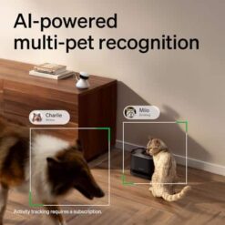 PETLIBRO AI Pet Camera – 360° Cat Cam, 1080p WiFi Camera with App, 2-Way Audio, Night - marvelofficial.store - best cat toys and cat accessories