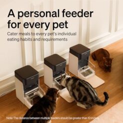 PETLIBRO RFID Automatic Cat Feeder – 5G WiFi, 3L Food Dispenser, App Control, Collar Tag - marvelofficial.store - best cat toys and cat accessories