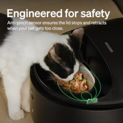 PETLIBRO Automatic Cat Feeder Wet Food – Refrigerated, Stainless Steel Bowl, App-Controlled - marvelofficial.store - best cat toys and cat accessories