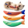 Saury Fish Cat Toys 3 Pack – Catnip Crinkle Kicker Toys for Indoor Cats - marvelofficial.store - best cat toys and cat accessories