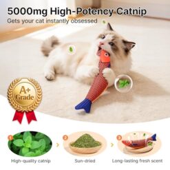 Saury Fish Cat Toys 3 Pack – Catnip Crinkle Kicker Toys for Indoor Cats - marvelofficial.store - best cat toys and cat accessories