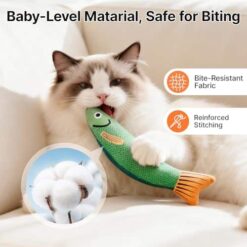 Saury Fish Cat Toys 3 Pack – Catnip Crinkle Kicker Toys for Indoor Cats - marvelofficial.store - best cat toys and cat accessories