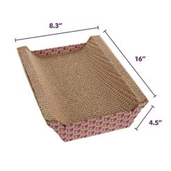 Eco Friendly Super Scratcher Chaise Corrugated Cat - marvelofficial.store - best cat toys and cat accessories